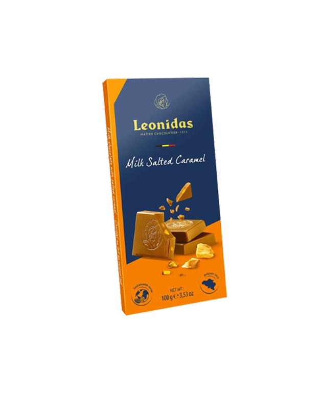 Tablette Chocolat au Lait Amandes Salées 100g