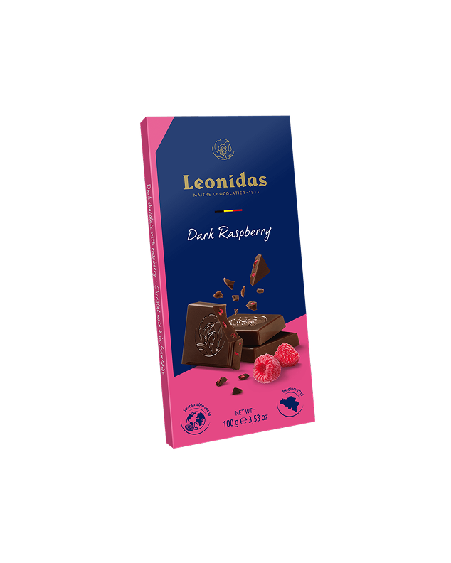 Tablette Chocolat Noir Framboise 100g