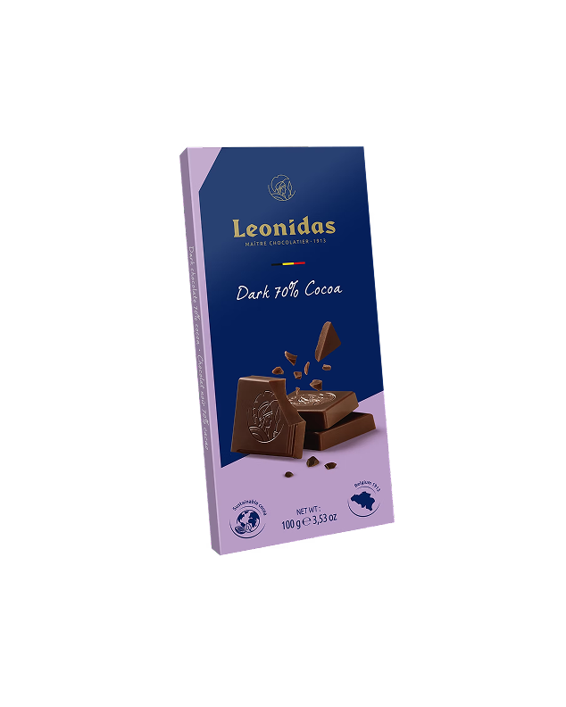 Tablette Chocolat Noir 70% Cacao 100g