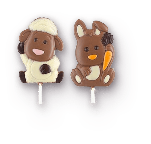 Sucettes Lapin et Mouton 35g