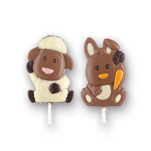 Sucettes Lapin et Mouton 35g